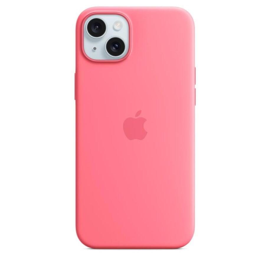 Apple iPhone 15 Plus Silikon Case mit MagSafe - Pink von Apple