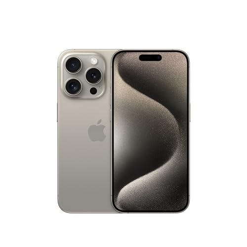 Apple iPhone 15 Pro 512 GB - Titan Natur (Generalüberholt) von Apple