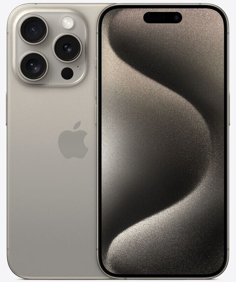 Apple iPhone 15 Pro 128GB titan natur Apple iPhone 15 Pro 128GB titan natur von Apple