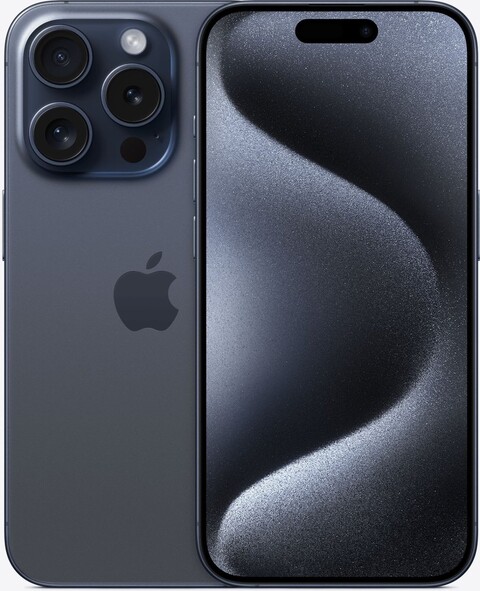 Apple iPhone 15 Pro 256GB titan blau Apple iPhone 15 Pro 256GB titan blau von Apple