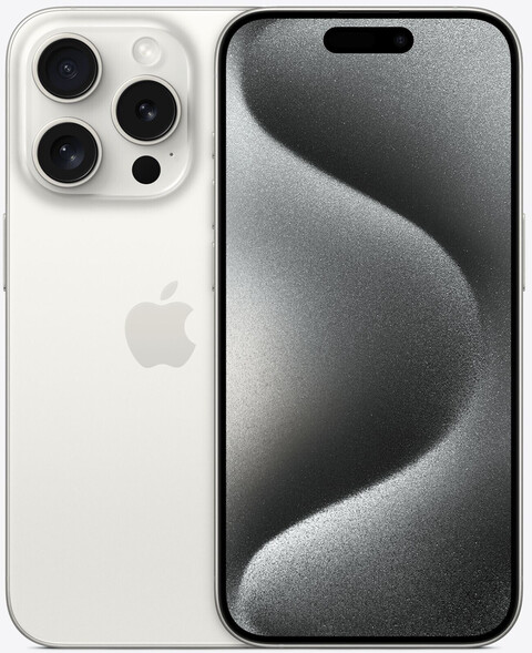 Apple iPhone 15 Pro 256GB titan weiß Apple iPhone 15 Pro 256GB titan weiß von Apple