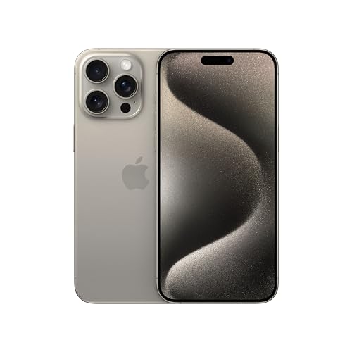 Apple iPhone 15 Pro Max (512 GB) - Titan Natur (Generalüberholt) von Apple