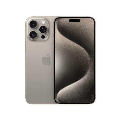 Apple iPhone 15 Pro Max 256 GB Titan Natur MU793ZD/A von Apple