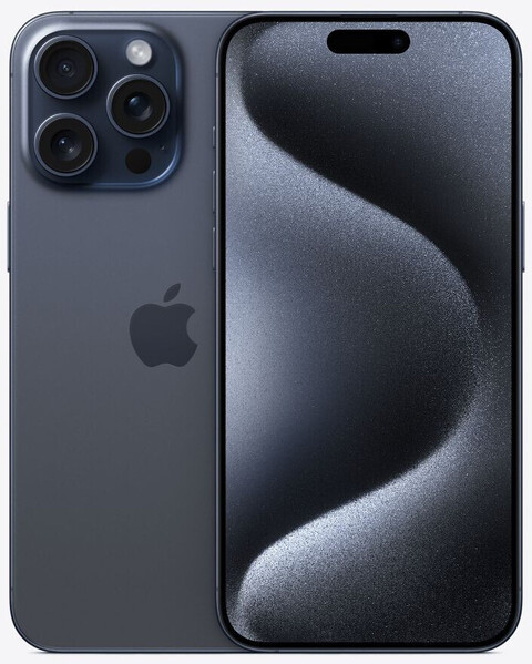 Apple iPhone 15 Pro Max 256GB titan blau Apple iPhone 15 Pro Max 256GB titan blau von Apple