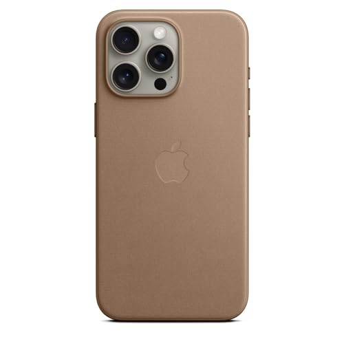 Apple iPhone 15 Pro Max Feingewebe Case mit MagSafe – Taupe ​​​​​​​ von Apple