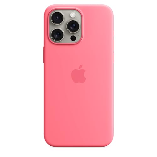 Apple iPhone 15 Pro Max Silikon Case mit MagSafe – Pink ​​​​​​​ von Apple