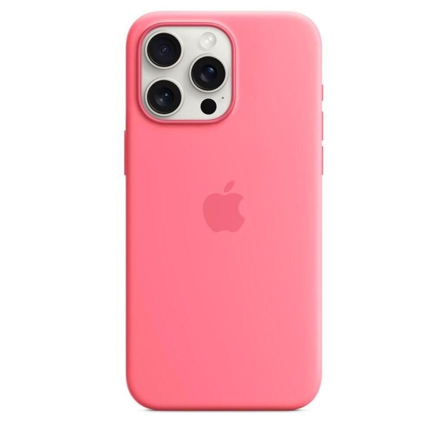 Apple iPhone 15 Pro Max Silikon Case mit MagSafe - Pink von Apple