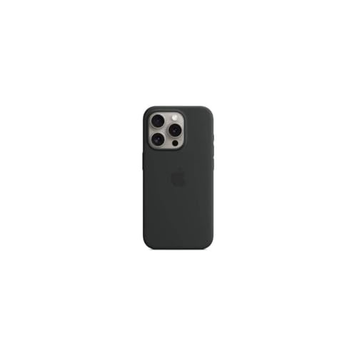 Apple iPhone 15 Pro Max Silikon Case mit MagSafe – Schwarz Apple iPhone 15 Pro Max Silikon Case mit MagSafe – Schwarz von Apple