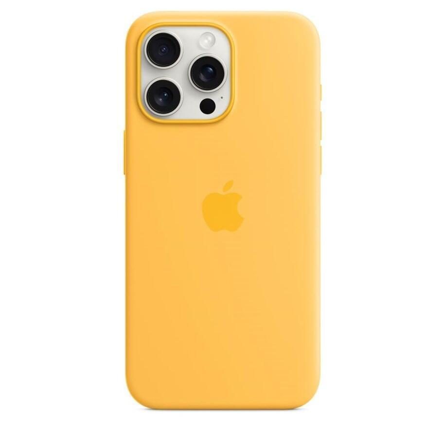 Apple iPhone 15 Pro Max Silikon Case mit MagSafe - Sonnenlicht von Apple