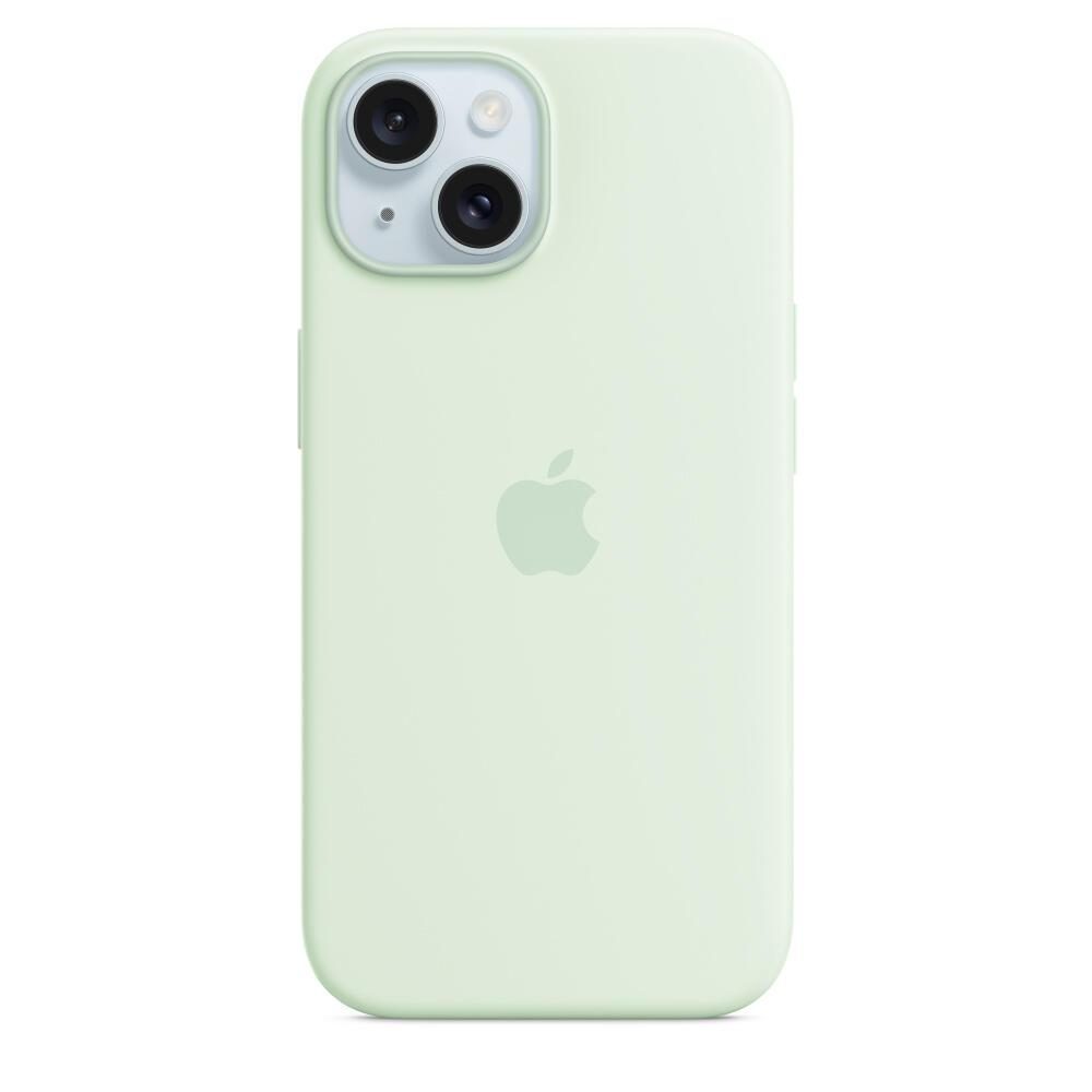 Apple iPhone 15 Silicone Case mit MagSafe - Hellgrün von Apple