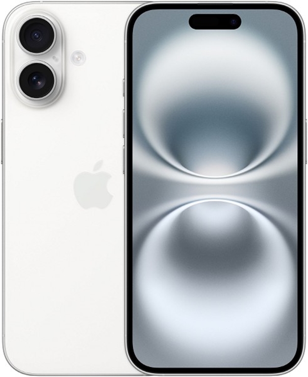 Apple iPhone 16 (128GB) (weiss) von Apple