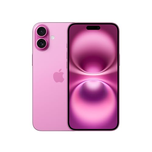 Apple iPhone 16 Plus 256 GB: 5G Handy mit Kamerasteuerung, A18 Chip und einem echten Boost für die Batterie. Funktioniert mit AirPods, Rosé von Apple