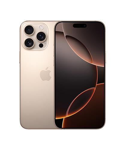 Apple iPhone 16 Pro, 256GB, Titan Wüstensand (Generalüberholt) von Apple