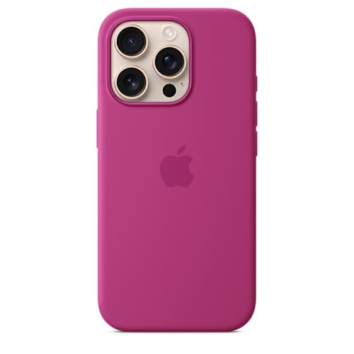 Apple iPhone 16 Pro Silikon Case mit MagSafe – Fuchsia Apple iPhone 16 Pro Silikon Case mit MagSafe – Fuchsia von Apple