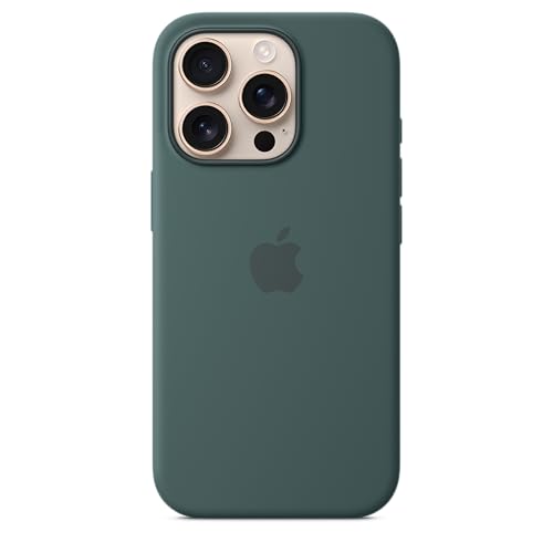 Apple iPhone 16 Pro Silikon Case mit MagSafe – Seegrün Apple iPhone 16 Pro Silikon Case mit MagSafe – Seegrün von Apple