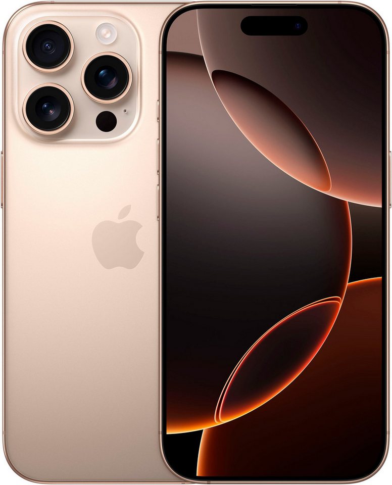 Apple iPhone 16 Pro Smartphone (15,9 cm/6,3 Zoll, 256 GB Speicherplatz, 48 MP Kamera) von Apple