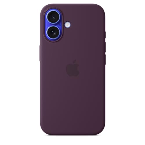 Apple iPhone 16 Silikon Case mit MagSafe – Pflaume Apple iPhone 16 Silikon Case mit MagSafe – Pflaume von Apple