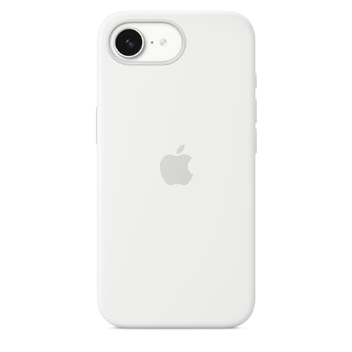 Apple iPhone 16e Silikon Case − Weiß ​​​​​​​ von Apple