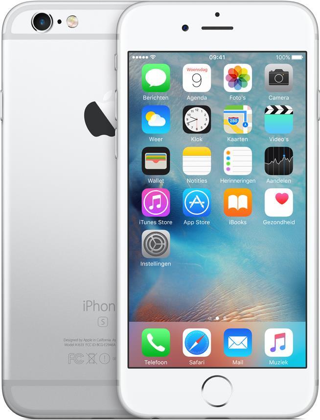 Apple iPhone 6s 32GB, silver (MN0X2ZD/A) - Sonderposten von Apple