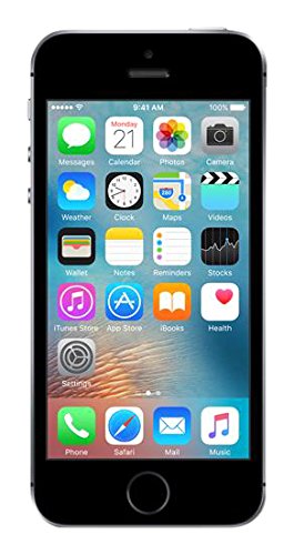 Apple iPhone SE 16 GB SIM-Free Smartphone - Space Grey [Regno Unito] (Generalüberholt) von Apple