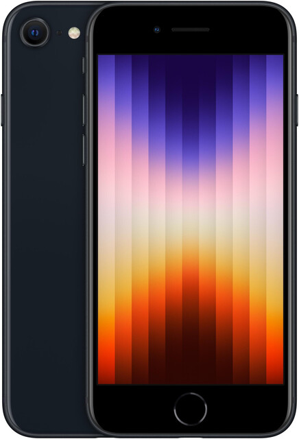 Apple iPhone SE 2022 128GB mitternacht von Apple
