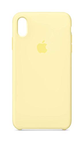 Apple iPhone XS Max Silikon Case – Samtgelb von Apple