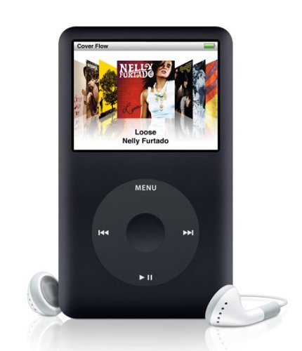 Apple iPod Classic Video MP3 / MP4 Musik-Player (80 GB (6. Generation), Schwarz von Apple