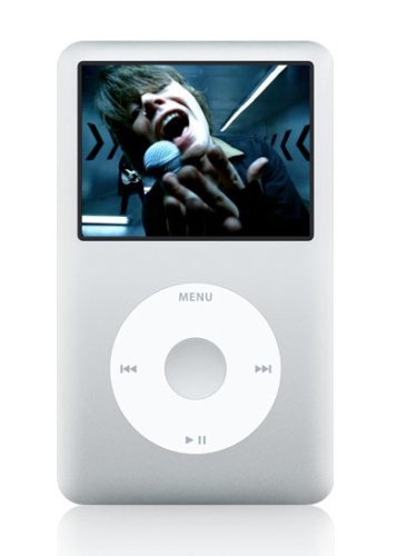 Apple iPod Classic Video MP3 / MP4 Musik-Player (80 GB (6. Generation), Weiß/Silber von Apple
