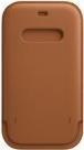Apple with MagSafe - Schutzhülle für Mobiltelefon - Leder - Saddle Brown - für iPhone 12, 12 Pro (MHYC3ZM/A) (B-Ware) von Apple