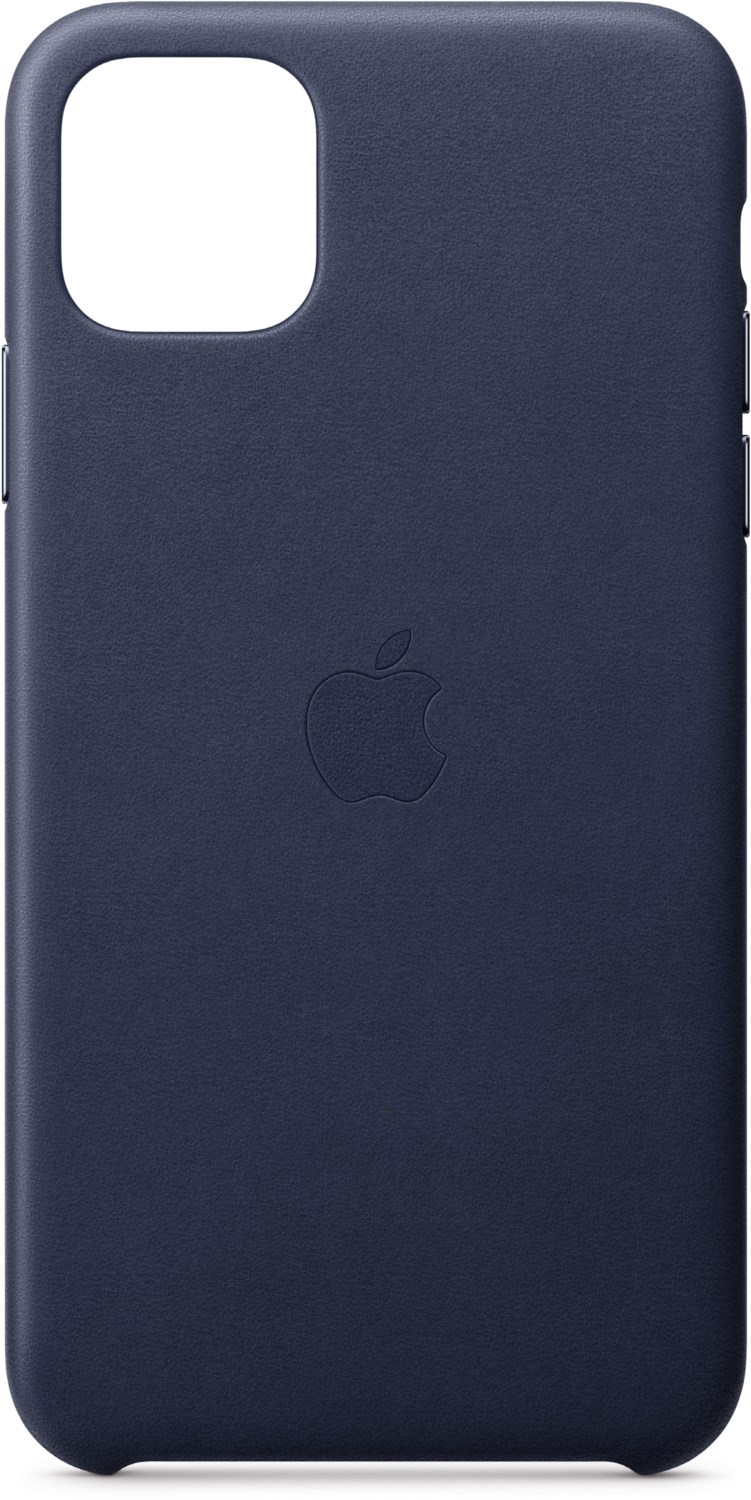 Leder Case für iPhone 11 Pro Max mitternachtsblau von Apple
