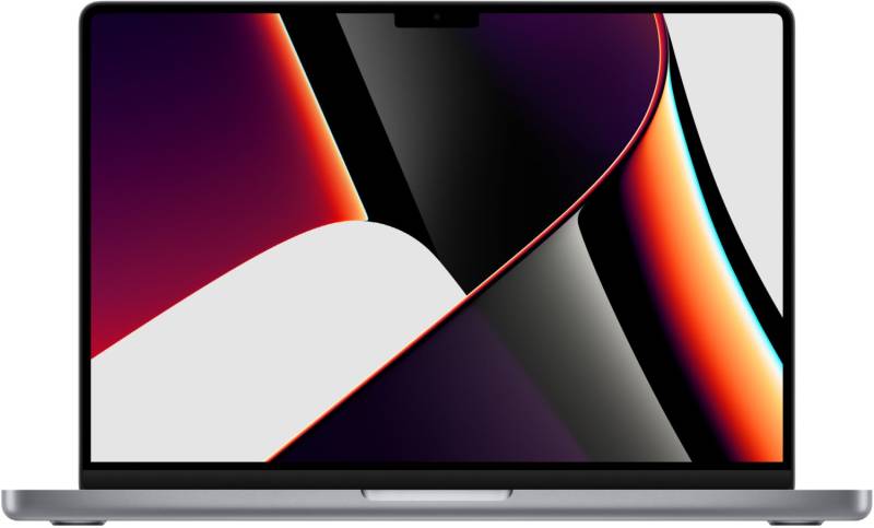 MacBook Pro 14" M1 Pro, 2021 (MKGQ3D/A) space grau von Apple