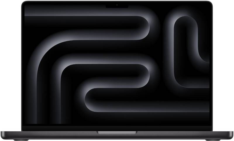 MacBook Pro 14" M3 Pro, Nov. 2023 (MRX33D/A) space schwarz von Apple