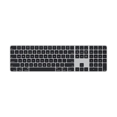 Magic Keyboard Touch ID und Ziffernblock für Mac mit Apple Chip silber schwarz von Apple
