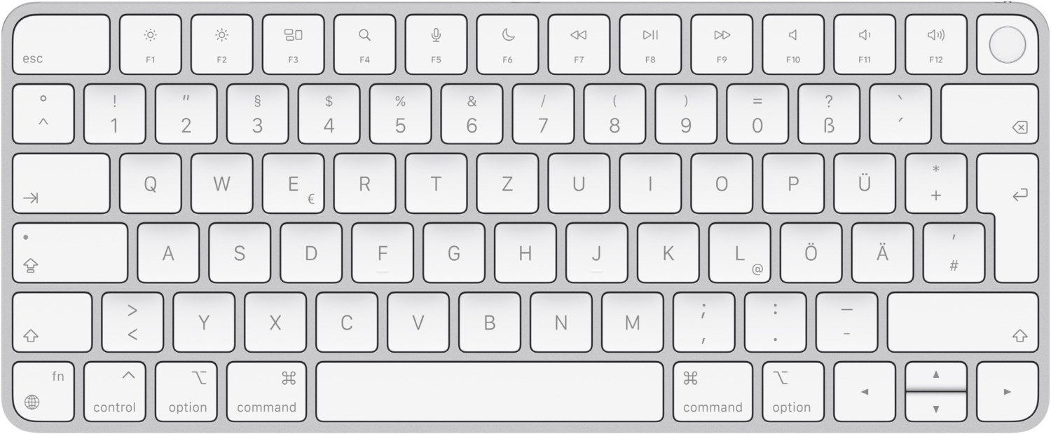 Magic Keyboard mit Touch ID (DE) für Mac mit Apple Chip von Apple