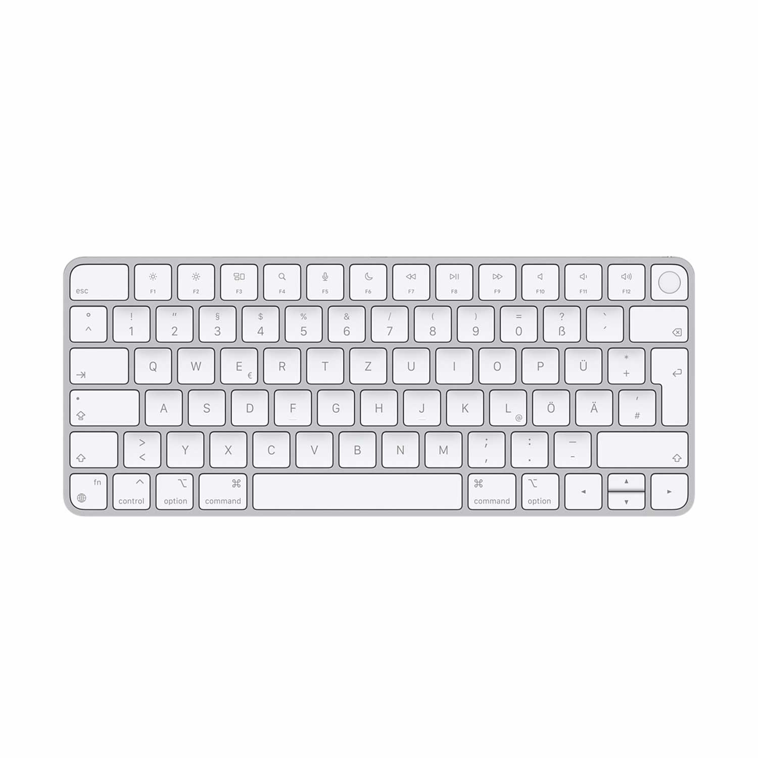 Magic Keyboard mit Touch ID für Mac Modelle mit Apple Chip – Deutsch von Apple