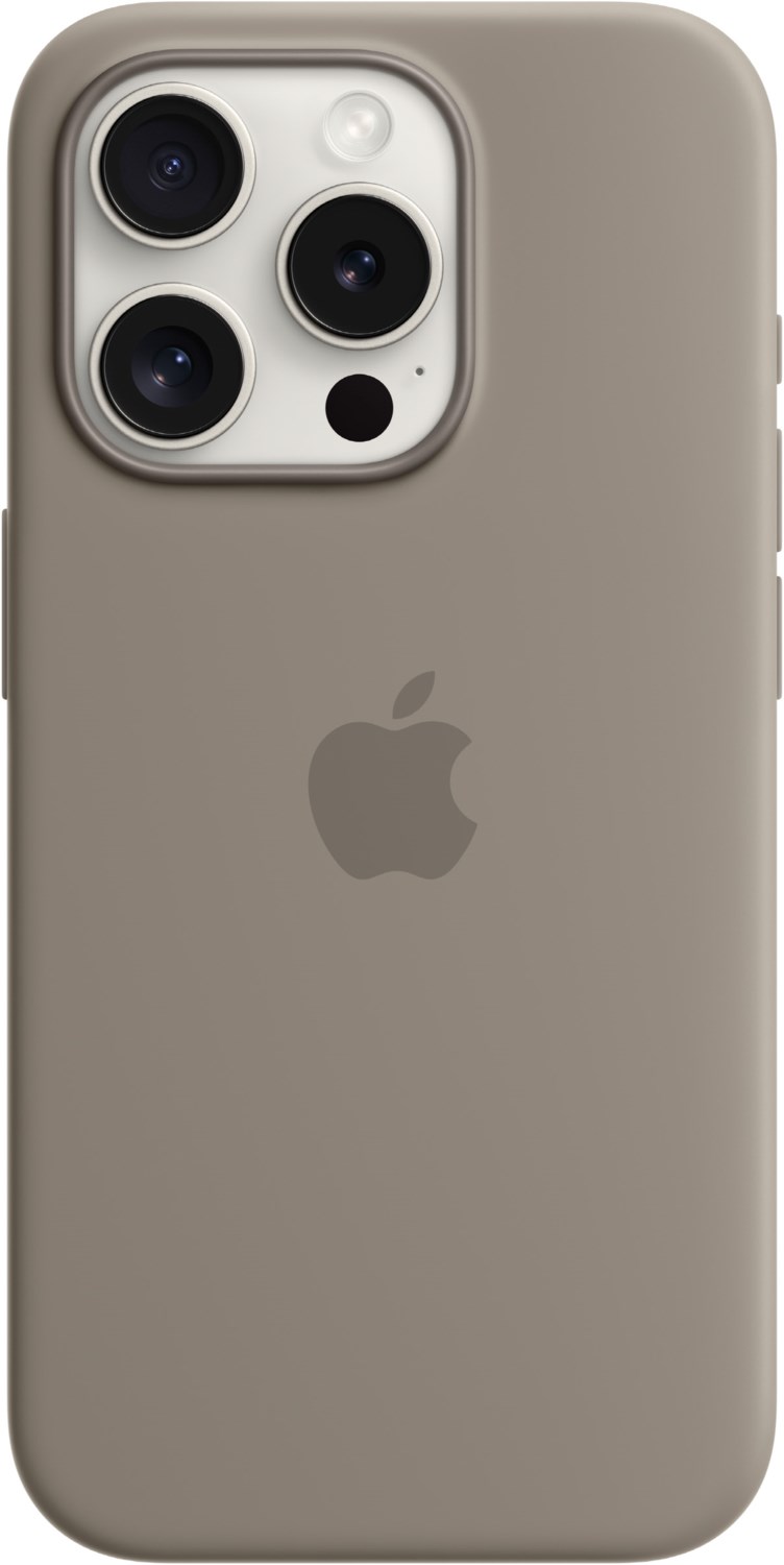 Silikon Case mit MagSafe für iPhone 15 Pro tonbraun Silikon Case mit MagSafe für iPhone 15 Pro tonbraun von Apple
