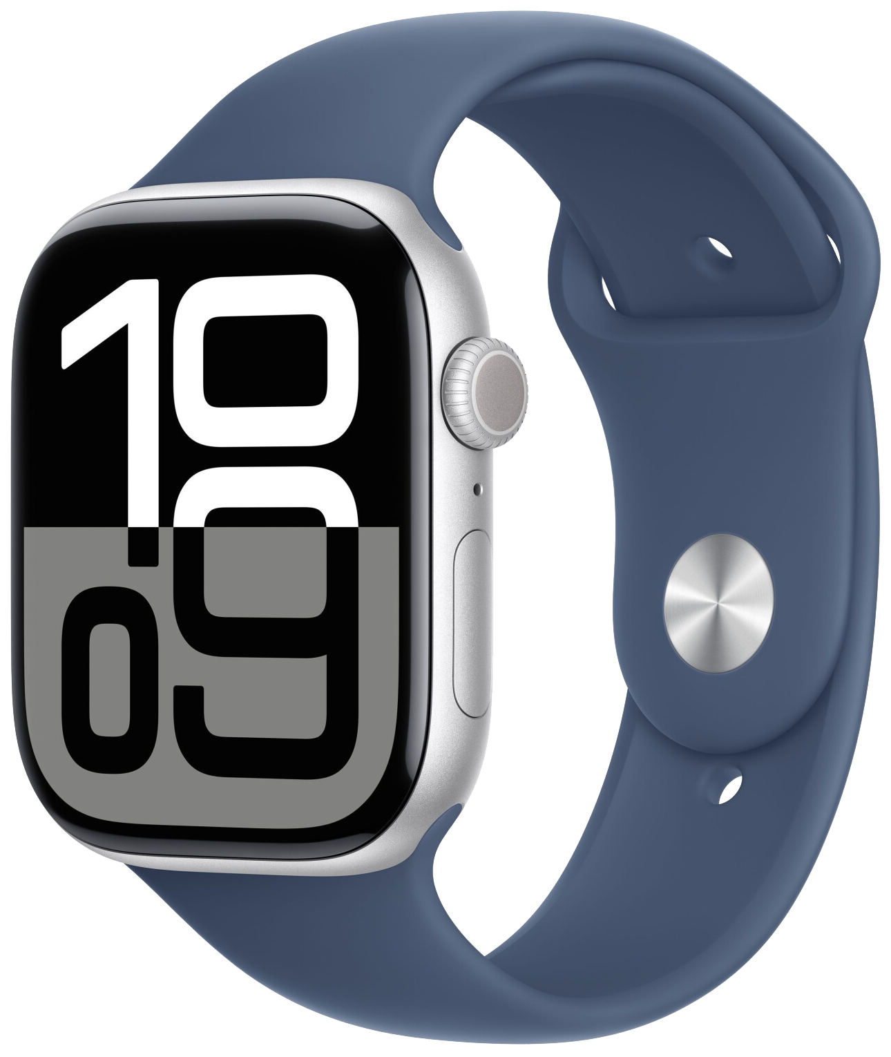 Watch 10 LTE Silber Alu 46mm Sportarmband Denim M/L MWY13 Watch 10 LTE Silber Alu 46mm Sportarmband Denim M/L MWY13 von Apple