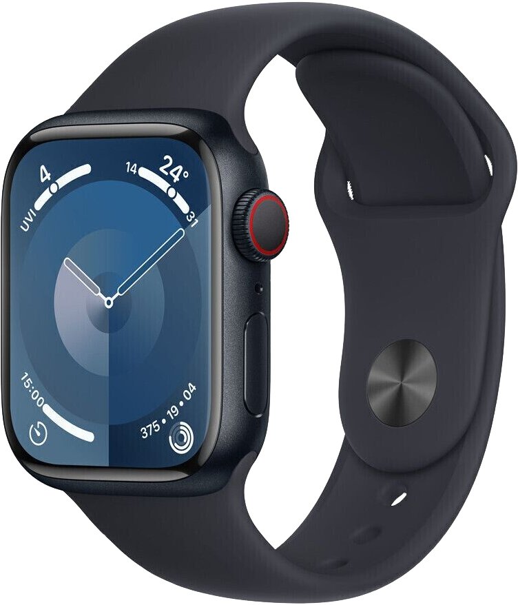 Watch 9 LTE Alu 41mm Sportarmband Mitternacht M/L MRHT3 Differenzbesteuert von Apple