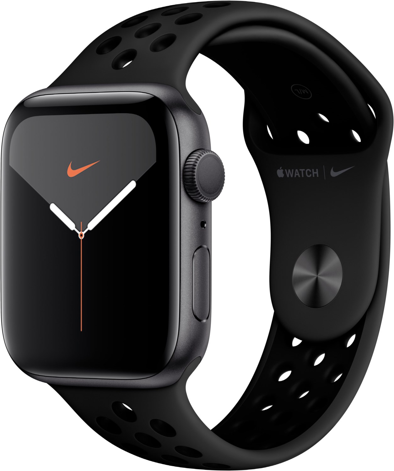 Watch Nike (44mm) GPS mit Nike Sportarmband spacegrau/anthrazit/schwarz von Apple