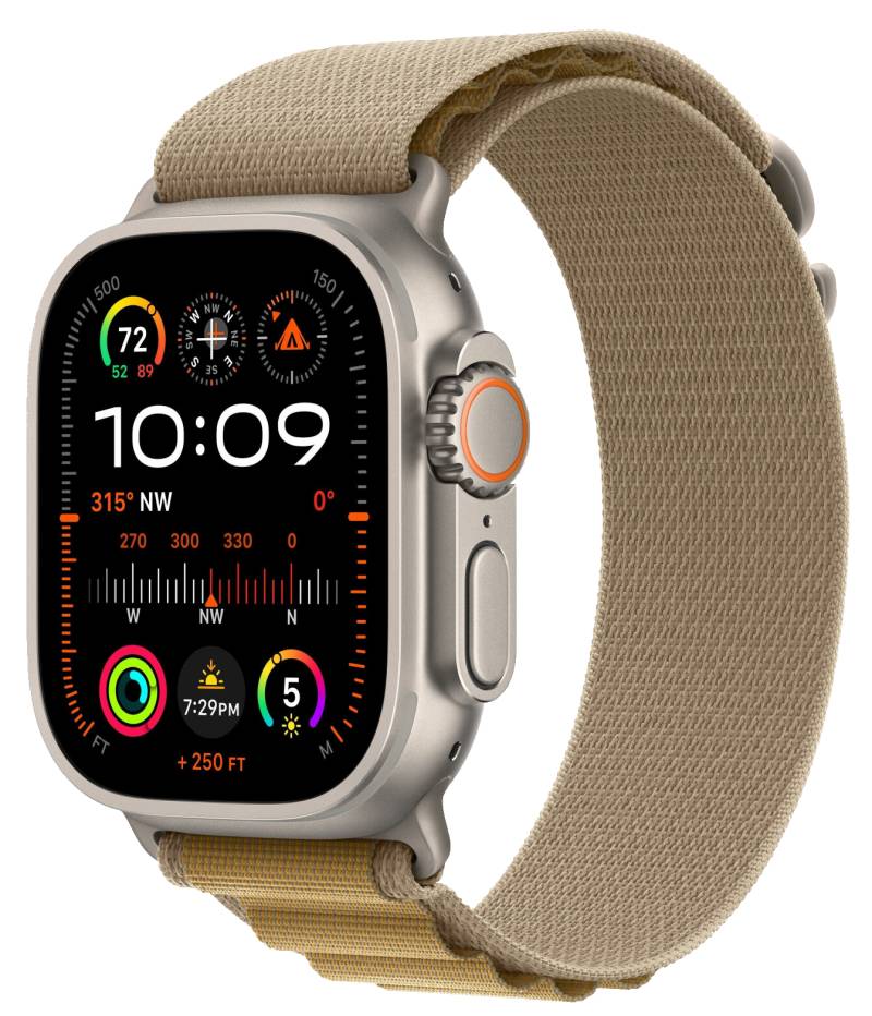 Watch Ultra 2 LTE Natur 49mm Alpine Loop Mandel M MX4F3 von Apple