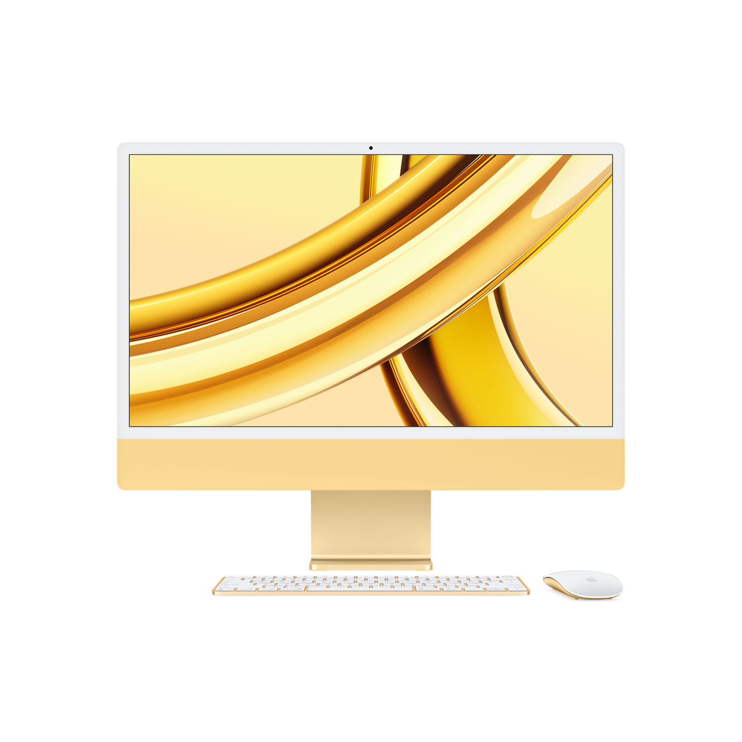 iMac 24'' - M3 8-Core CPU - 10-Core GPU - Gelb - 24GB - 2TBSSD - Trackpad - TID-ZFB von Apple