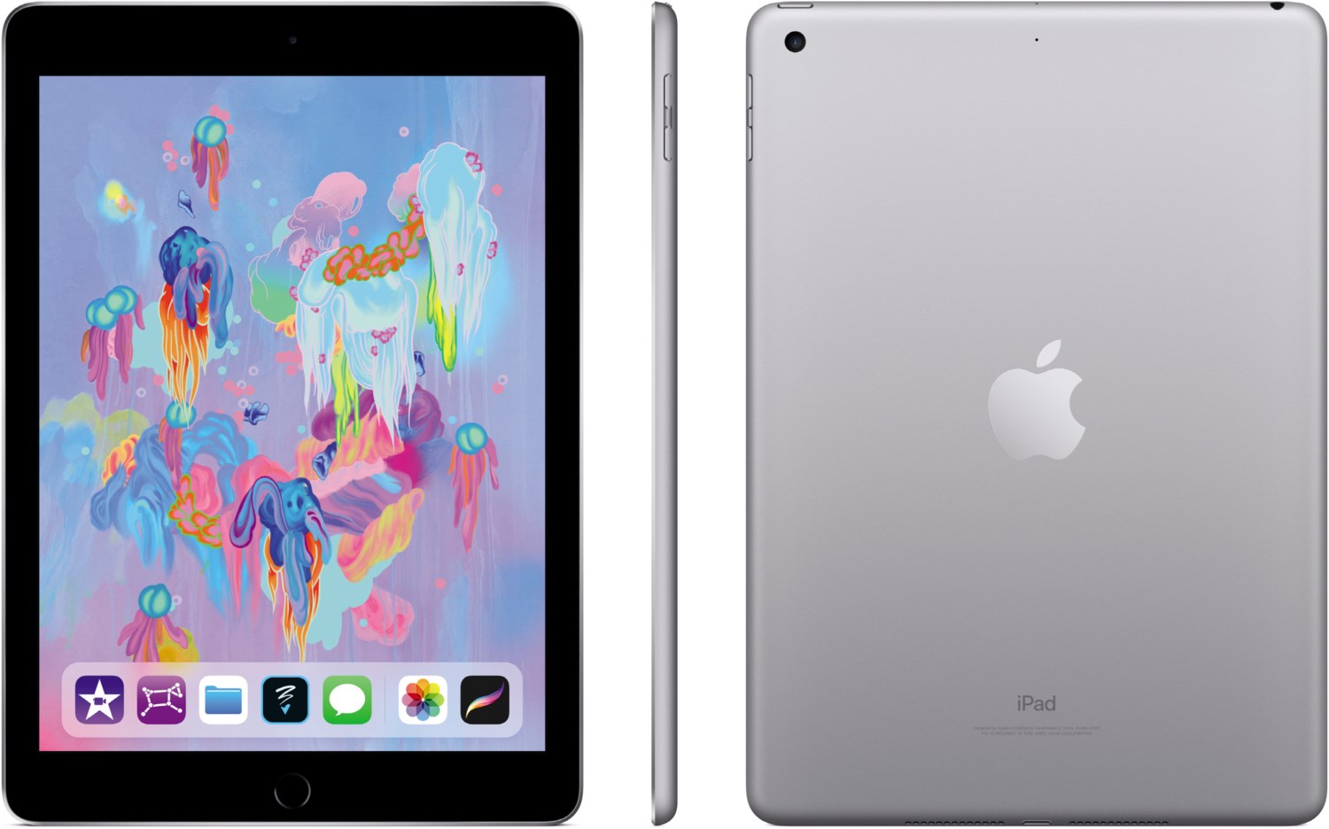 iPad (32GB) WiFi 6.Generation (2018) spacegrau von Apple