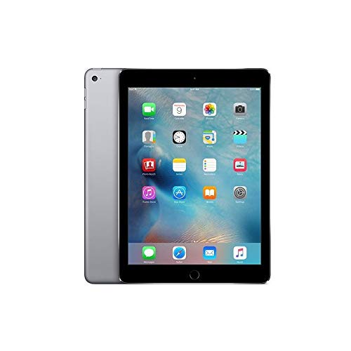 iPad Air 2, 9,7" Display mit WI-Fi, 128 GB, 2014, Space Grau (Generalüberholt) von Apple