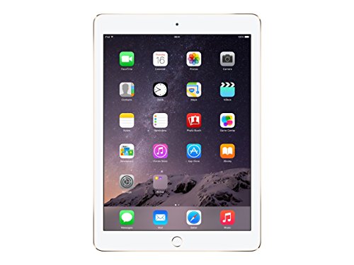 iPad Air 2, 9,7" Display mit WI-Fi + Cellular, 128 GB, 2014, Gold (Generalüberholt) von Apple