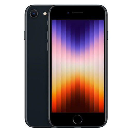 iPhone SE 3 128GB Midnight - 24 Monate Garantie von Apple