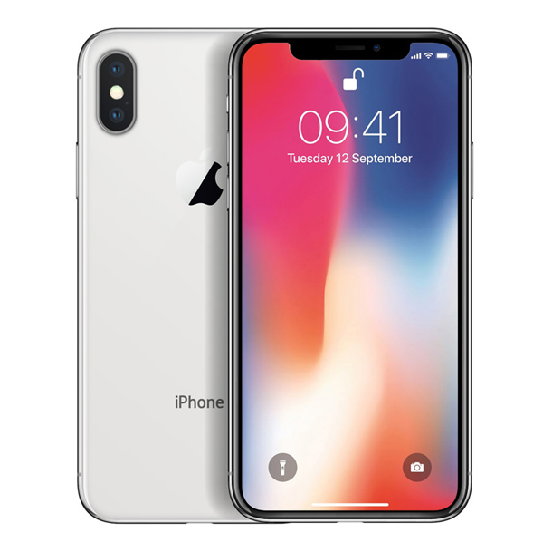 iPhone X 256GB Silber Ohne Vertrag von Apple