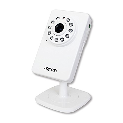 Approx appip03hdp2p – Security Cameras (IP, Cube, mit Fil & Kabellos, microSD (Transflash), microSDHC, microSDXC, innen, weiß) von Approx
