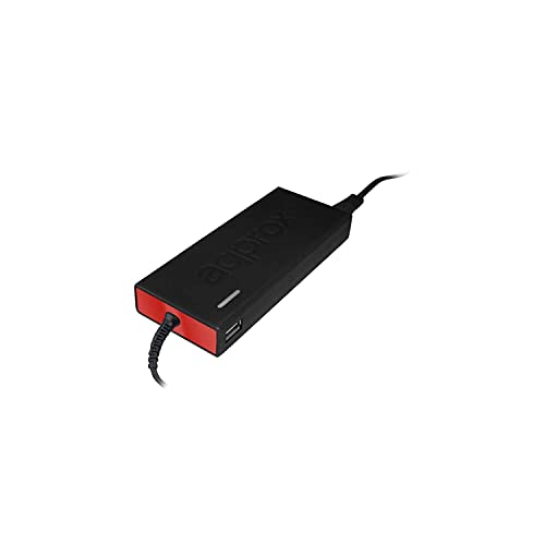 approx! Appua90Slim tragbares Ladegerät, 90 W, Schwarz von Approx