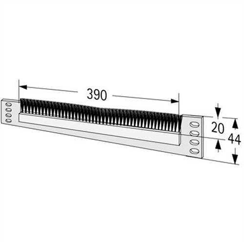 Apranet 26510061 19 Zoll Kabelhalter von Apranet