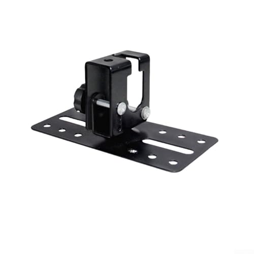 Aprilsunnyzone AFor DJustable Metall-Lautsprecherhalterungsadapter, drehbares Design für mobile DJs und Darsteller, leicht und tragbar (509A) von Aprilsunnyzone